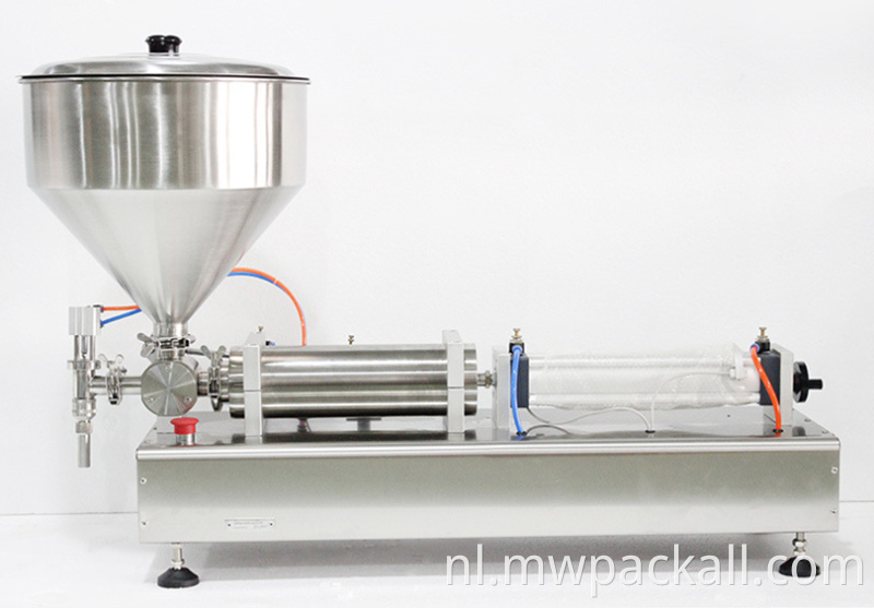 Flacon vulmachine automatische cilinder duwt de zuiger vloeistof vulmachine staal materiaal;